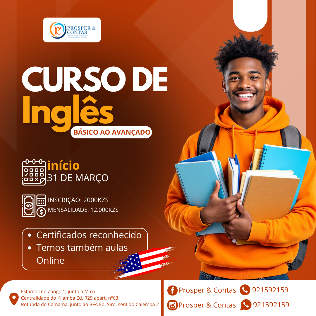 Foto do curso de Inglês