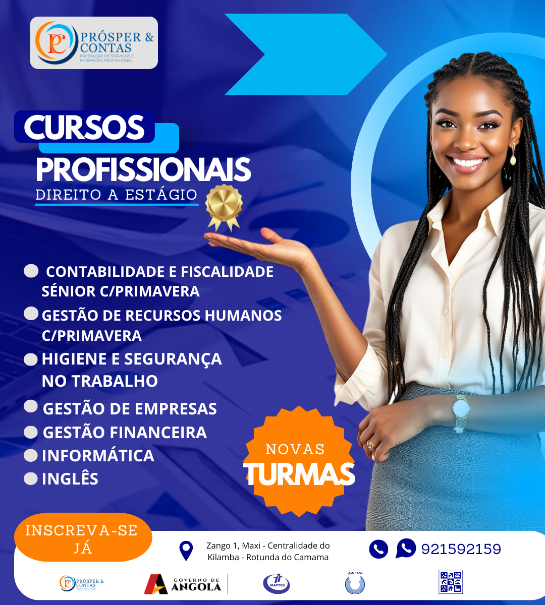 Foto do curso de Cursos Profissionais com estágio. 